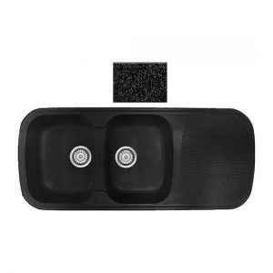 ΠΡΟΣΦΟΡΑ!!! ΝΕΡΟΧΥΤΗΣ SANITEC ΜΑΥΡΟΣ 300 116χ50